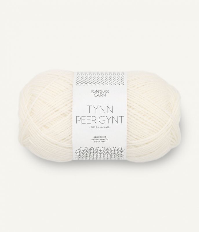 Tynn Peer Gynt 1002 Hvit