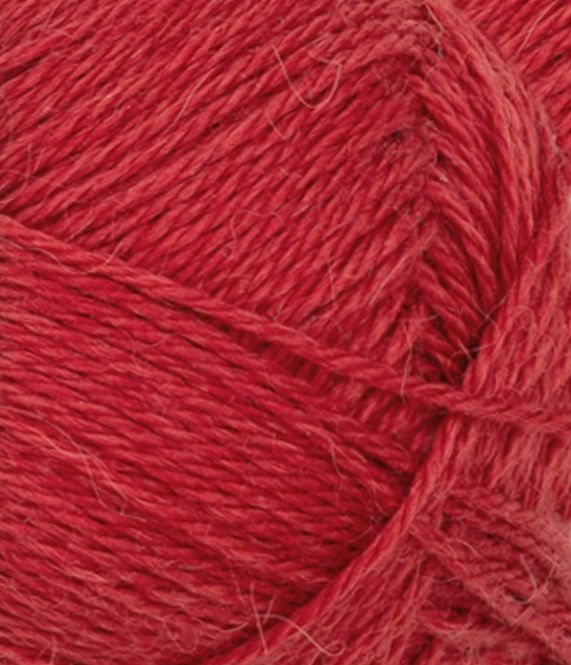 Hovedbilde Alpakka Silke 4135 Heritage Red