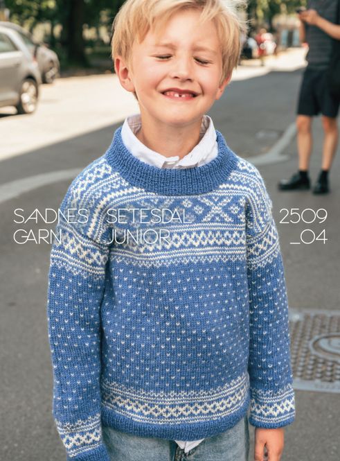 Hovedbilde 2509-4 Setesdal Genser Junior