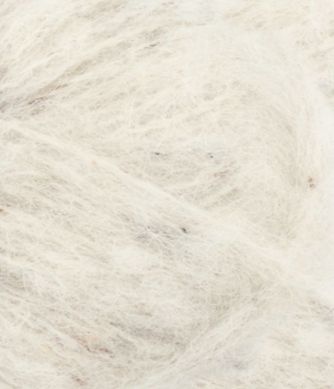 Børstet Alpakka 2523 Natur Tweed*