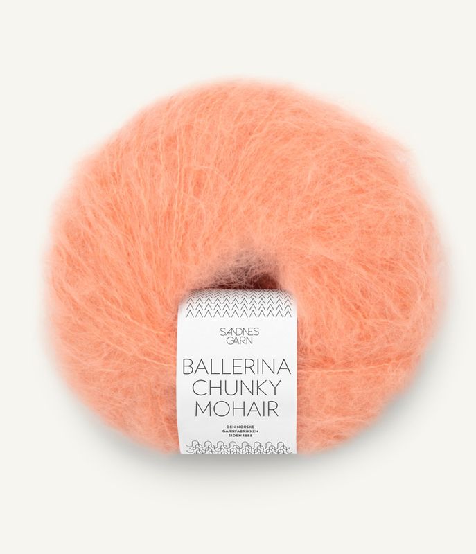 Ballerina Chunky Mohair 3313 Coral Reef