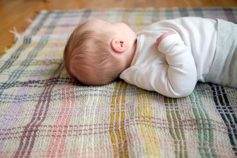 Aftenstrikk babypledd, garnpakke