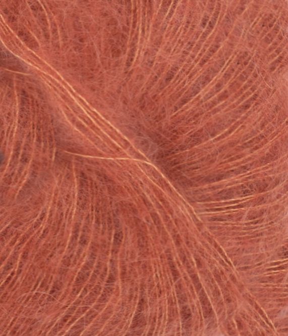 Hovedbilde Tynn Silk Mohair 3535 Lys Kobberbrun