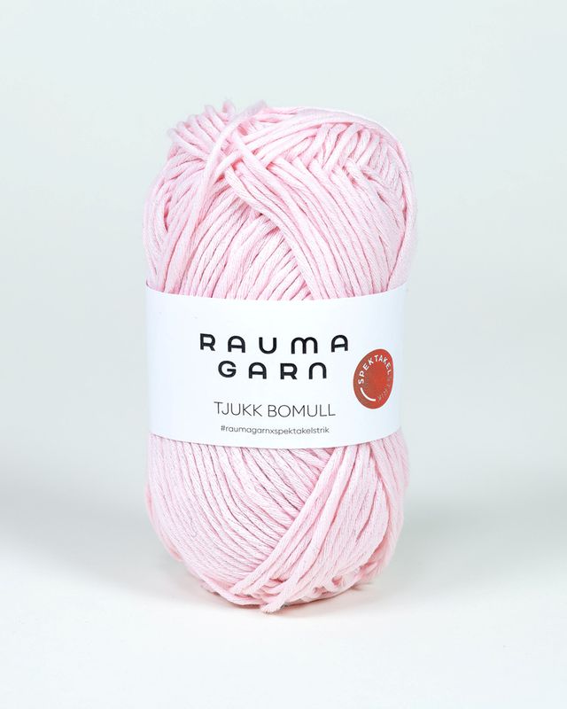Tjukk Bomull 231 Lys rosa