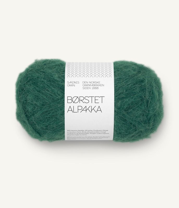 Børstet Alpakka 7772 Rain Forest