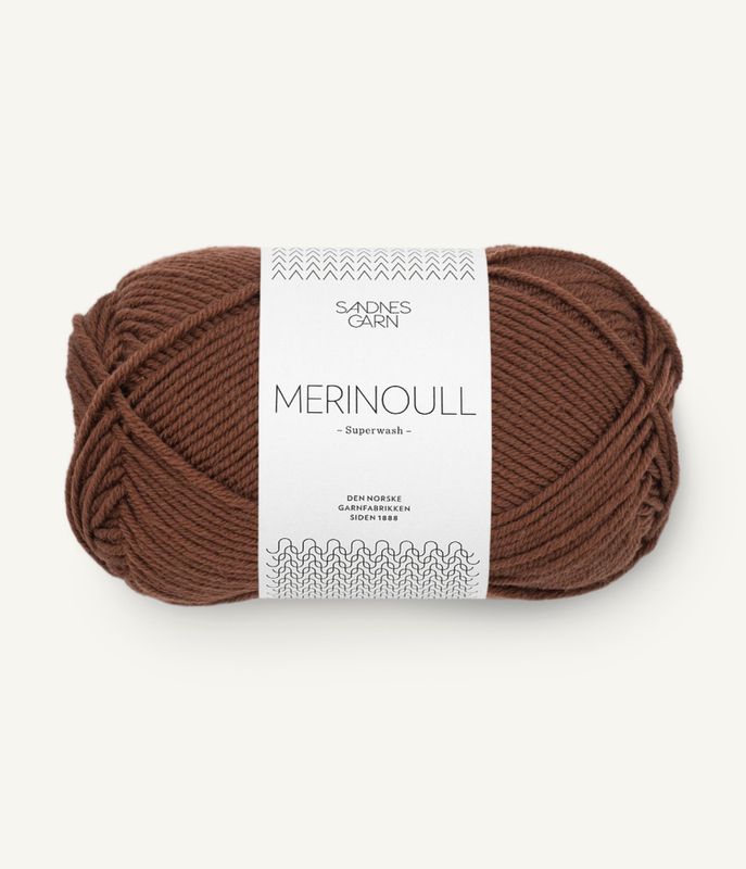 Merinoull 3073 Sjokolade