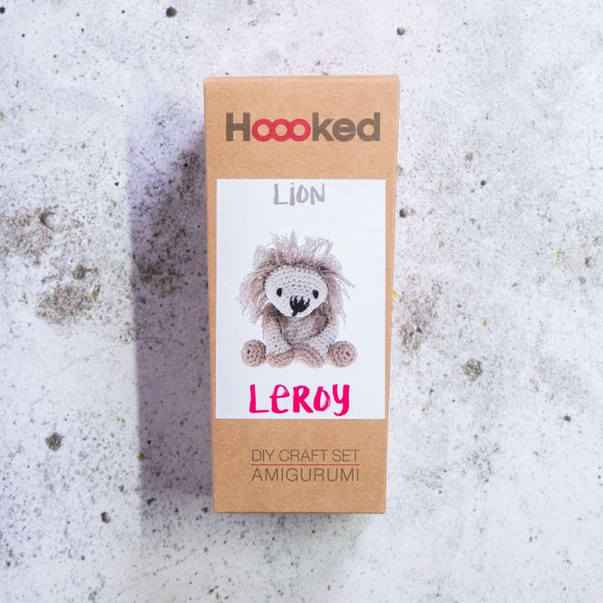 Hovedbilde DIY Heklesett Lion Leroy