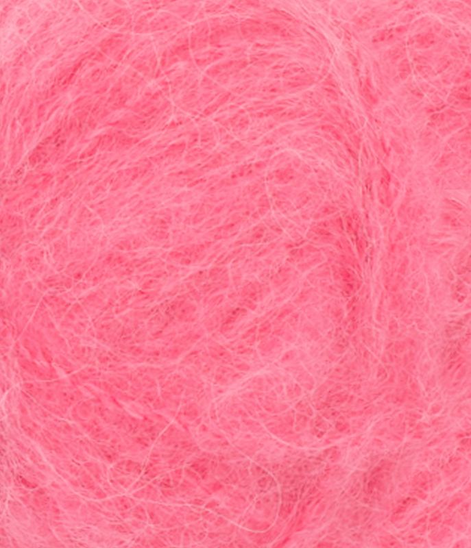 Børstet Alpakka 4315 Bubblegum Pink