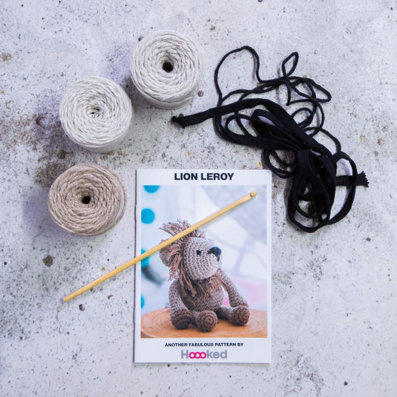 DIY Heklesett Lion Leroy