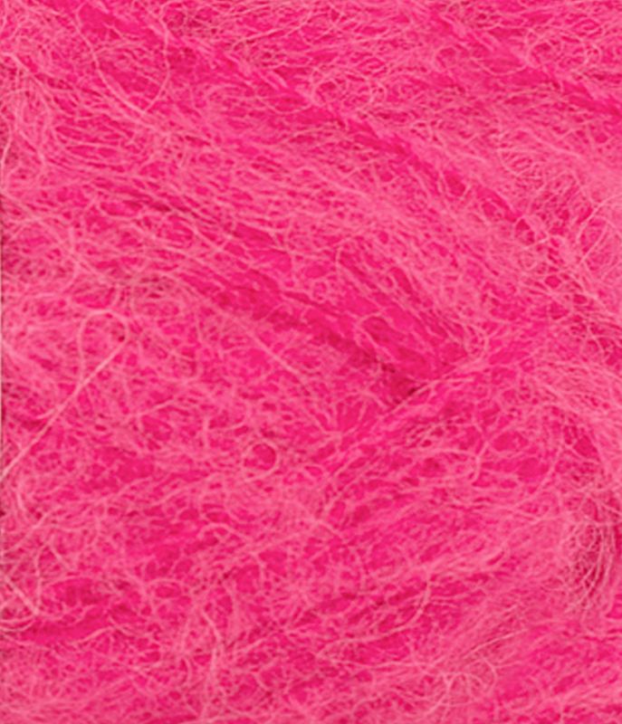 Børstet Alpakka 4518 Hot Pink